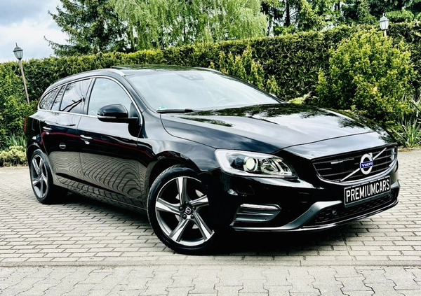 Volvo V60 cena 77900 przebieg: 202762, rok produkcji 2018 z Sztum małe 781